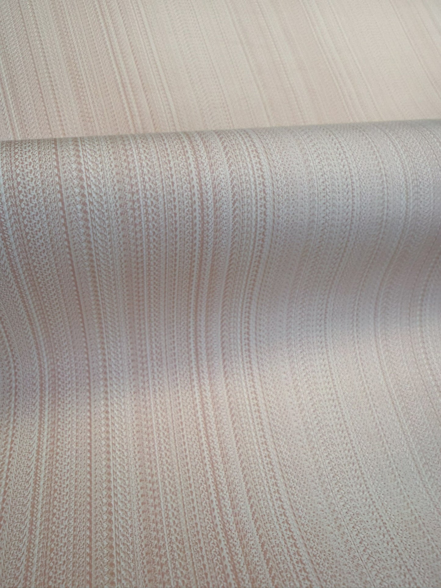 Scalamandre  Aria Strie Blush Beige Cream Wallpaper 100% Vinyl Coated Paper - 5 Yards Single Roll - MSRP USD126roll
