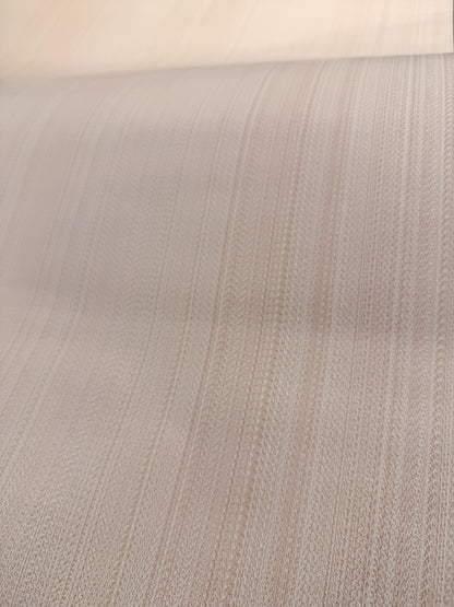 Scalamandre  Aria Strie Blush Beige Cream Wallpaper 100% Vinyl Coated Paper - 5 Yards Single Roll - MSRP USD126roll