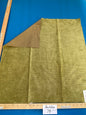 22 Berkbox74 Square Velvet by Grey Watkins Monterroso Moss Green Texture MSRP USD 192/Y