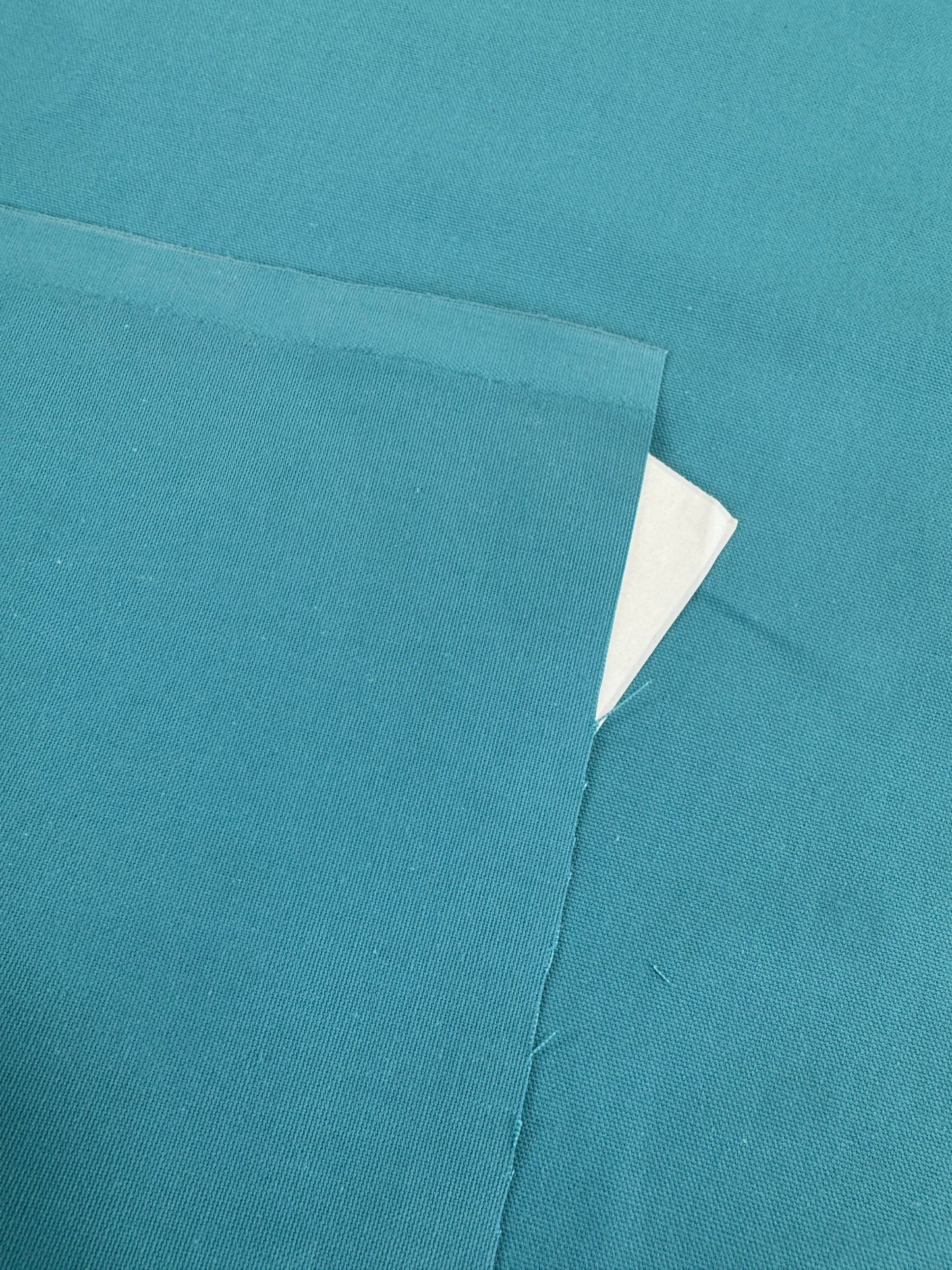 Scalamandre Canvas Ocean Solid Cotton - Bright Turquoise Blue Aqua -By The Yard