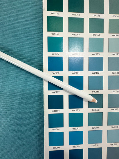 Scalamandre Canvas Ocean Solid Cotton - Bright Turquoise Blue Aqua -By The Yard