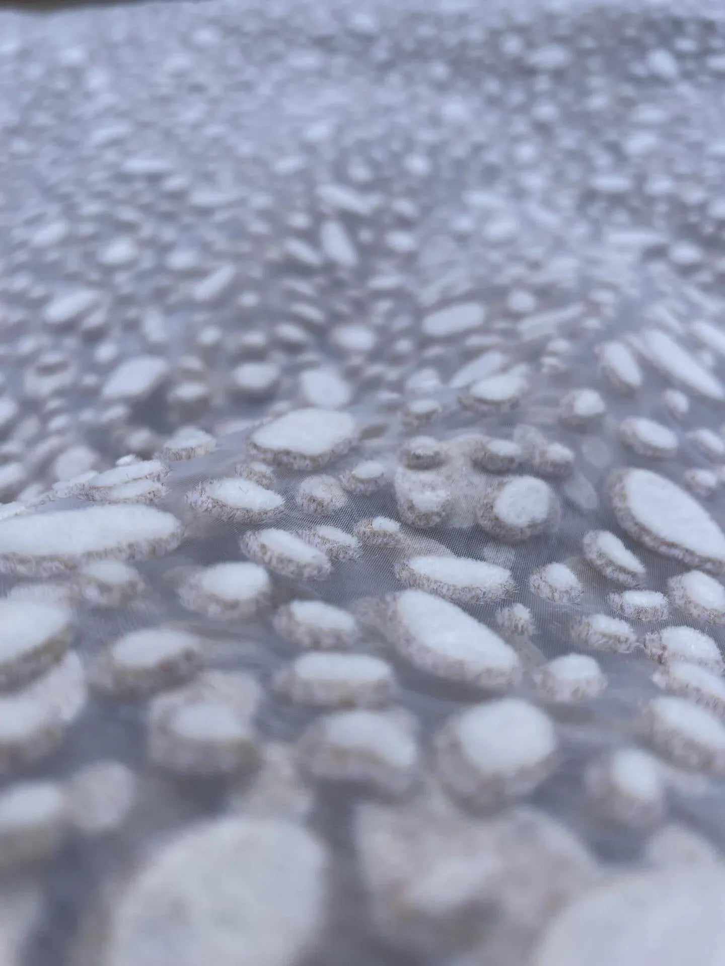 15 Berkbox48 1.2yard  Scalamandre Rain Dance Pearl Sheers Gray Viscose Polyester MSRP USD 362/y