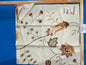 41 Berkbox75 Square Embroidery by Scalamandre Mangalore Teal/ Multi Brown White Floral MSRP USD 240/Y