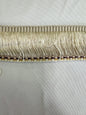 Scalamandre Gripsholm Moss Fringe  Flax Cream White Tassel 100% Silk MSRP USD 72/y
