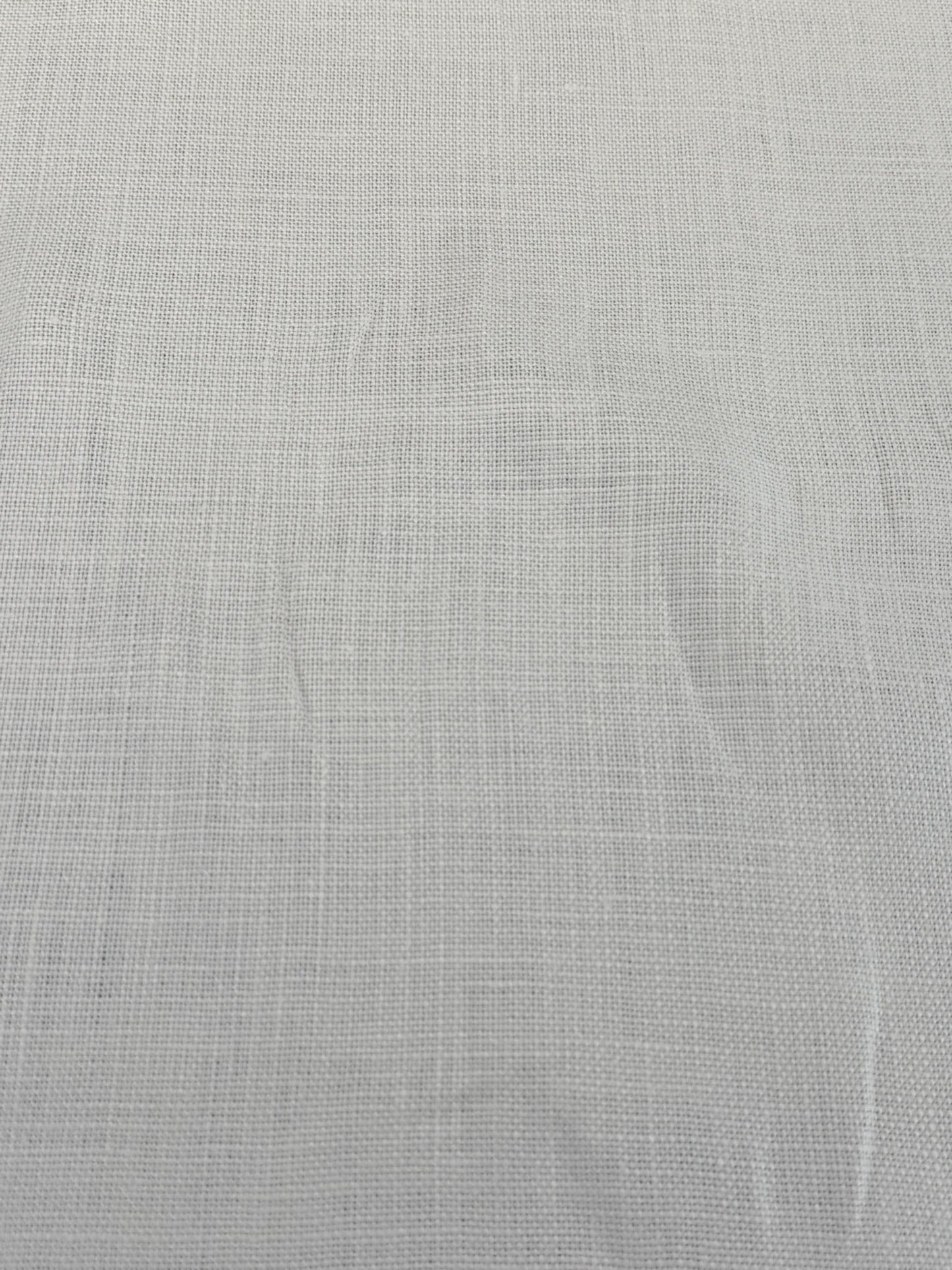Scalamandre Luxembourg Linen Oyster Cream White Solid Super Heavy MSRP USD284/y