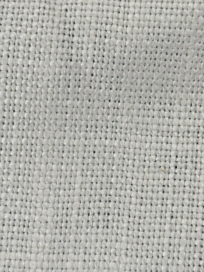 Scalamandre Luxembourg Linen Oyster Cream White Solid Super Heavy MSRP USD284/y