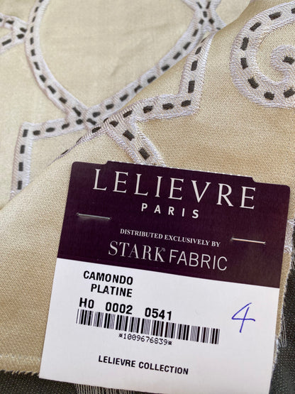 11 Berkbox76  Square Jacquard by Lelievre Paris Camondo Platine  MSRP USD 440/y