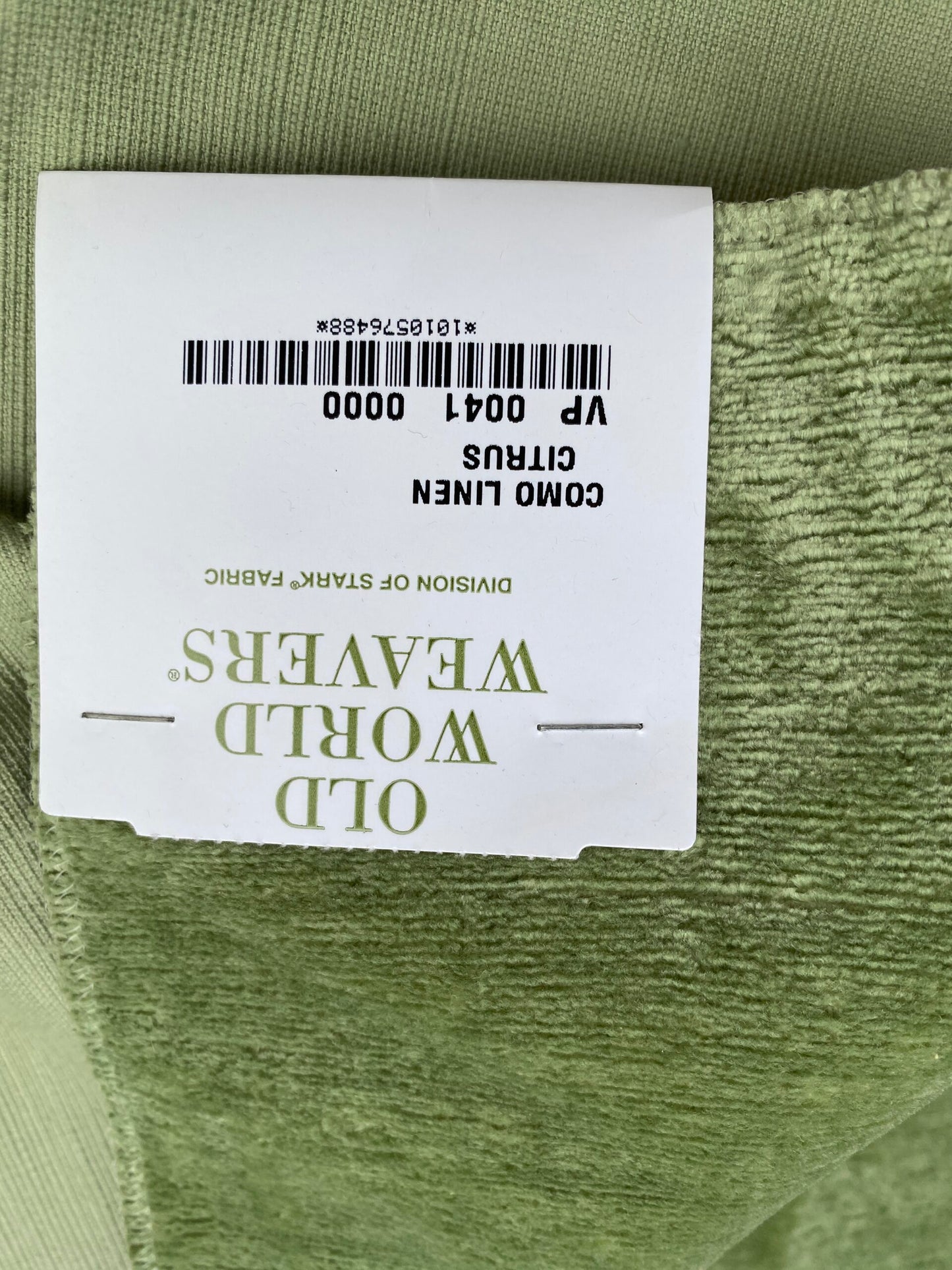 20 Berkbox76 Square Velvet by Old World Weavers Como Linen Citrus Green Velvet Texture MSRP USD354/y