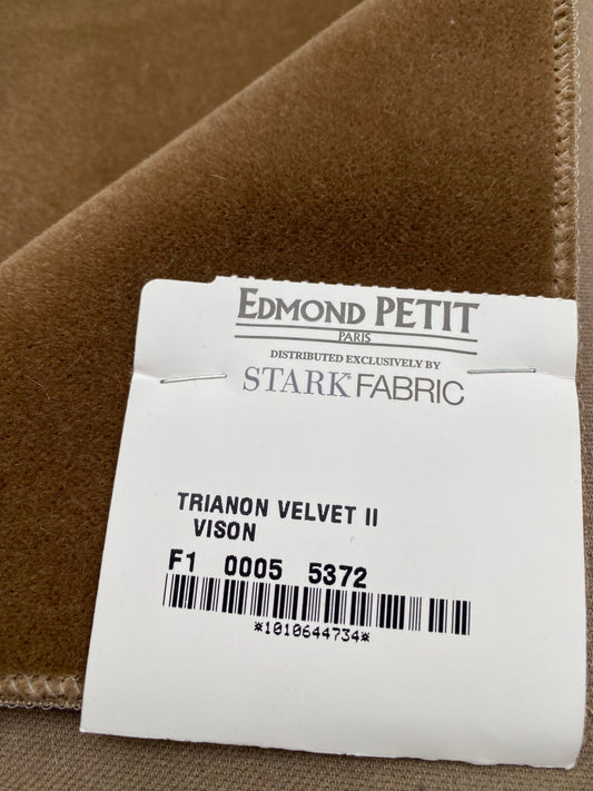 21 Berkbox76 Square Hiend Velvet by Edmond Petit Trianon Velvet II Vison Brown MSRP USD1358/y