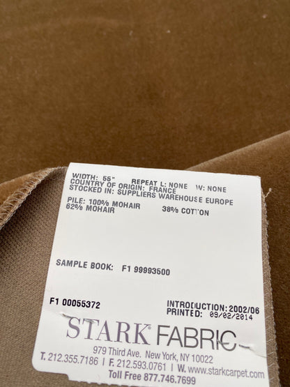 21 Berkbox76 Square Hiend Velvet by Edmond Petit Trianon Velvet II Vison Brown MSRP USD1358/y