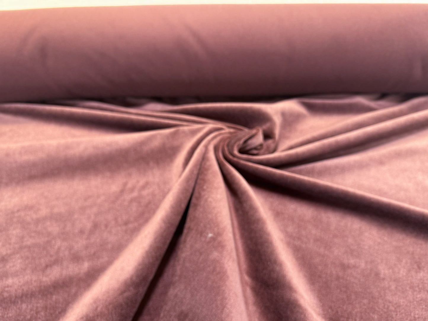 Dreamscope Silk and Mohair Velvet Spicy Reddish Brown MSRP USD 835/y - By The Yard