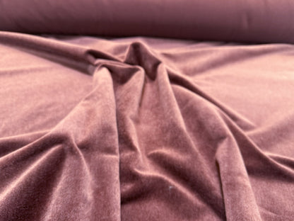 Dreamscope Silk and Mohair Velvet Spicy Reddish Brown MSRP USD 835/y - By The Yard