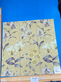 25 Berkbox77 Square Printed Fabrics by Old World Weavers Harkness Park Lemon Grass Yellow Polyester Floral MSRP USD 200+/Y