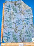 27 Berkbox77 Square Printed Fabrics by Old World Weavers Woodbury Sheer Spring Green Blue  Sheer MSRP USD 100/Y