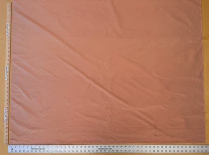 Scalamandre 100%silk Taffeta Juicy Peach Pink Orange With Silver Shot - By The Yard