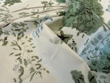 Lee Jofa Hollyhock HDB Grey Sage Cotton Floral Botanical MSRP USD796/y Special Order