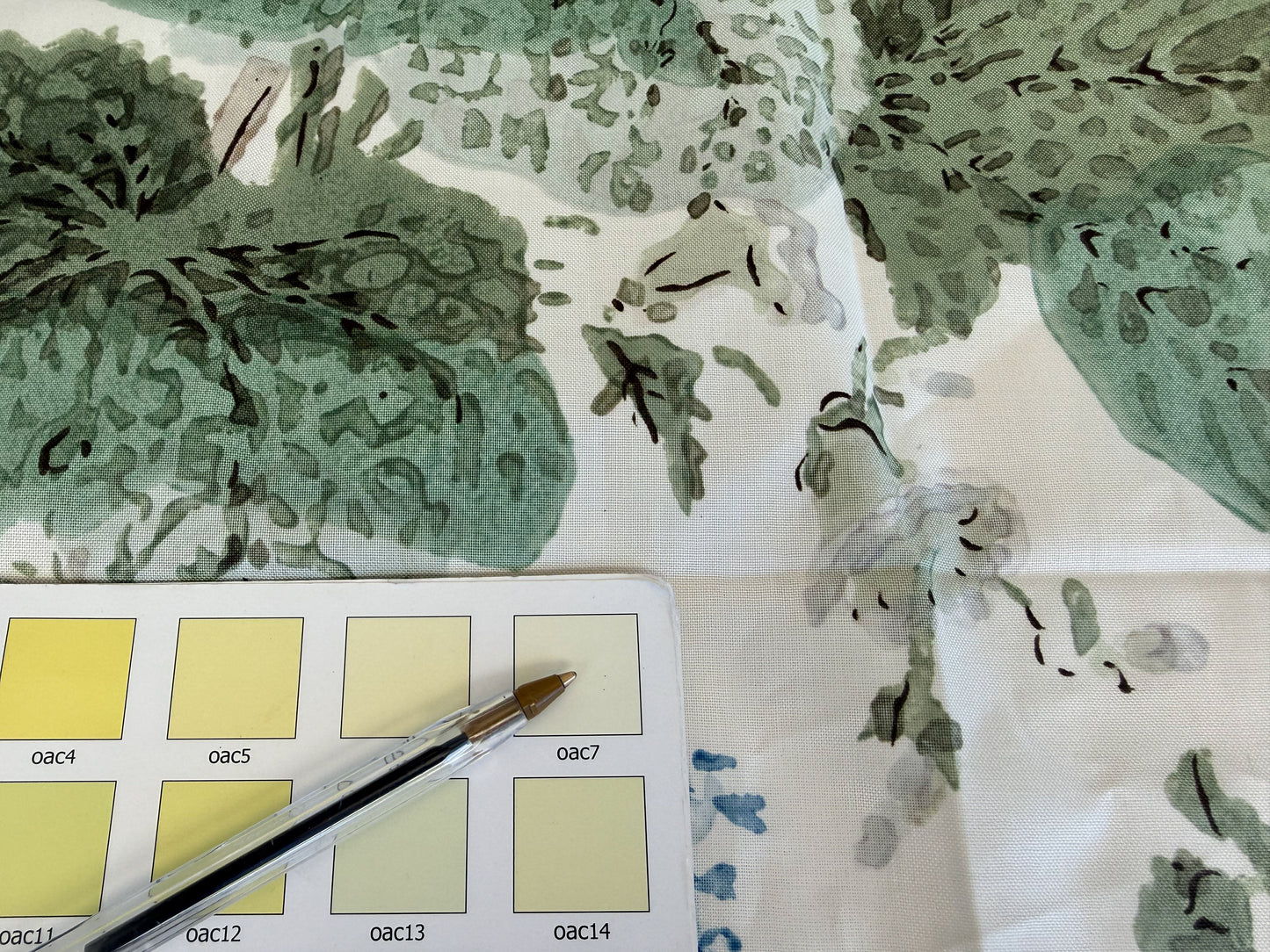 Lee Jofa Hollyhock HDB Grey Sage Cotton Floral Botanical MSRP USD796/y Special Order