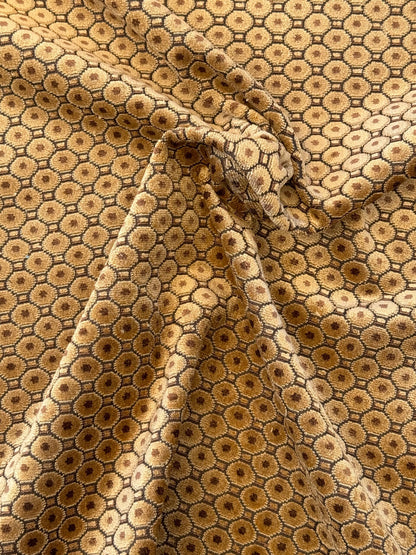 Scalamandre Florence II Cafe  Brown Dots Circle Geometric MSRP USD492/y