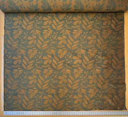 100% Silk Damask Fairy Tale Tree Of Life "teal" Blue Thick Josef Frank -By The Yard - MSRP USD356/Y