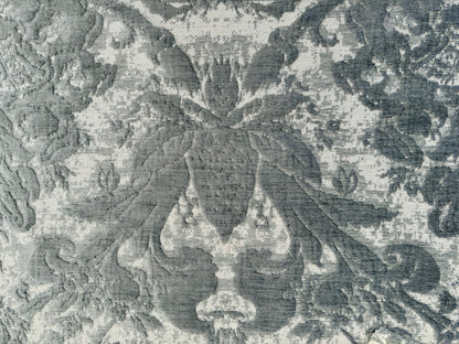 Scalamandre Amadeus Sea Foam Gray Damask Floral MSRP USD188/y