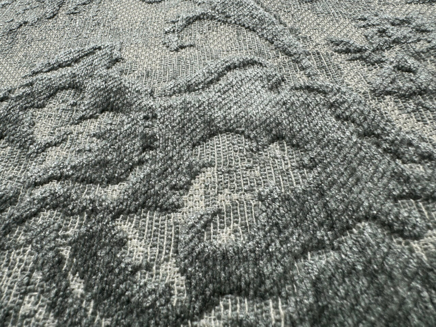 Scalamandre Amadeus Sea Foam Gray Damask Floral MSRP USD188/y