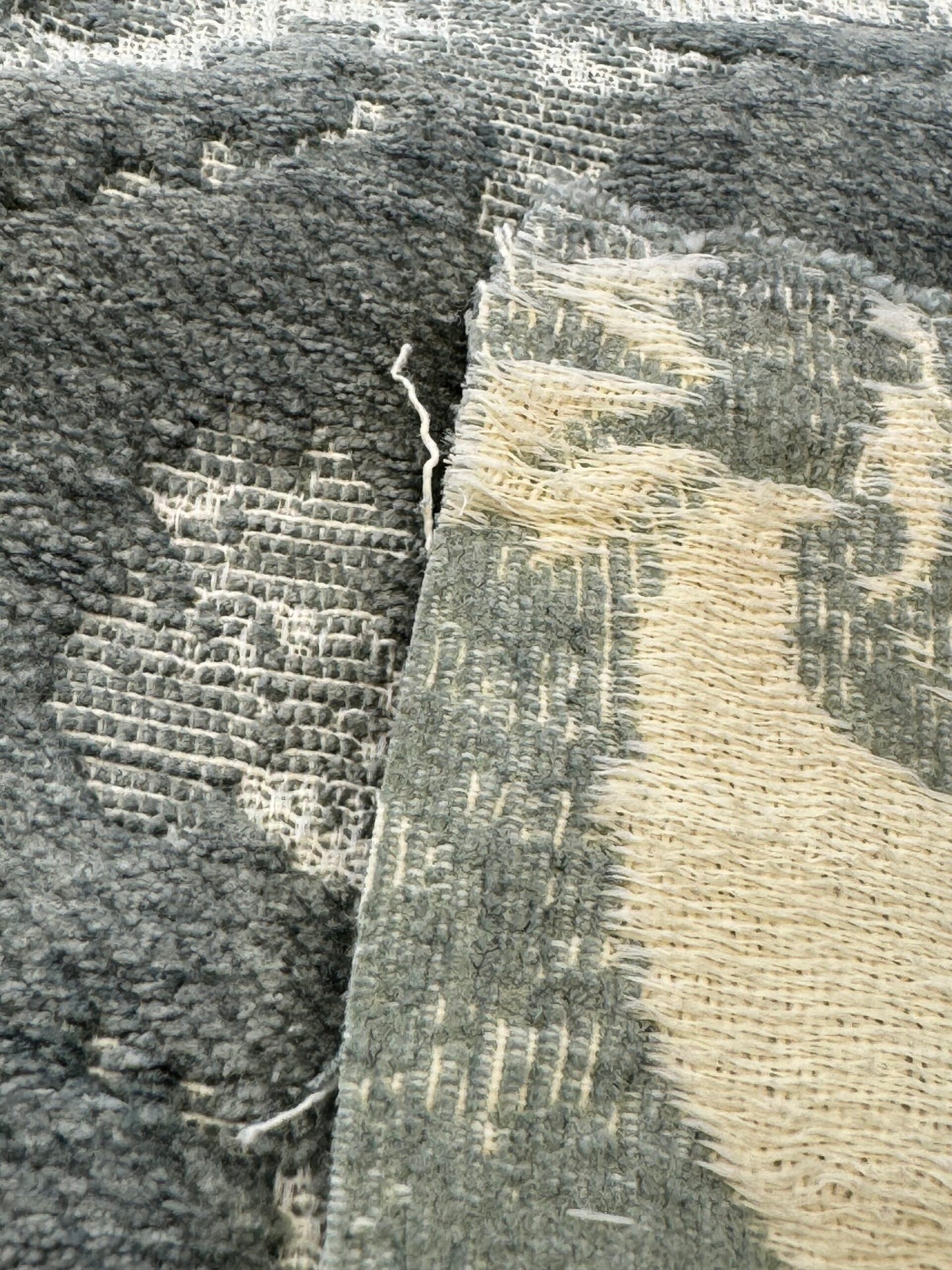 Scalamandre Amadeus Sea Foam Gray Damask Floral MSRP USD188/y