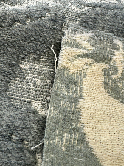 Scalamandre Amadeus Sea Foam Gray Damask Floral MSRP USD188/y