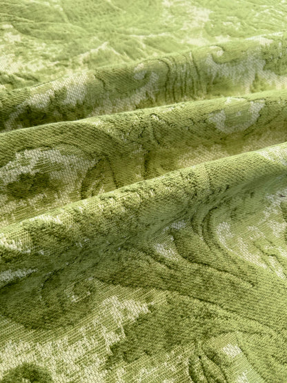 Scalamandre Amadeus Grass Green Damask Floral MSRP USD188/y