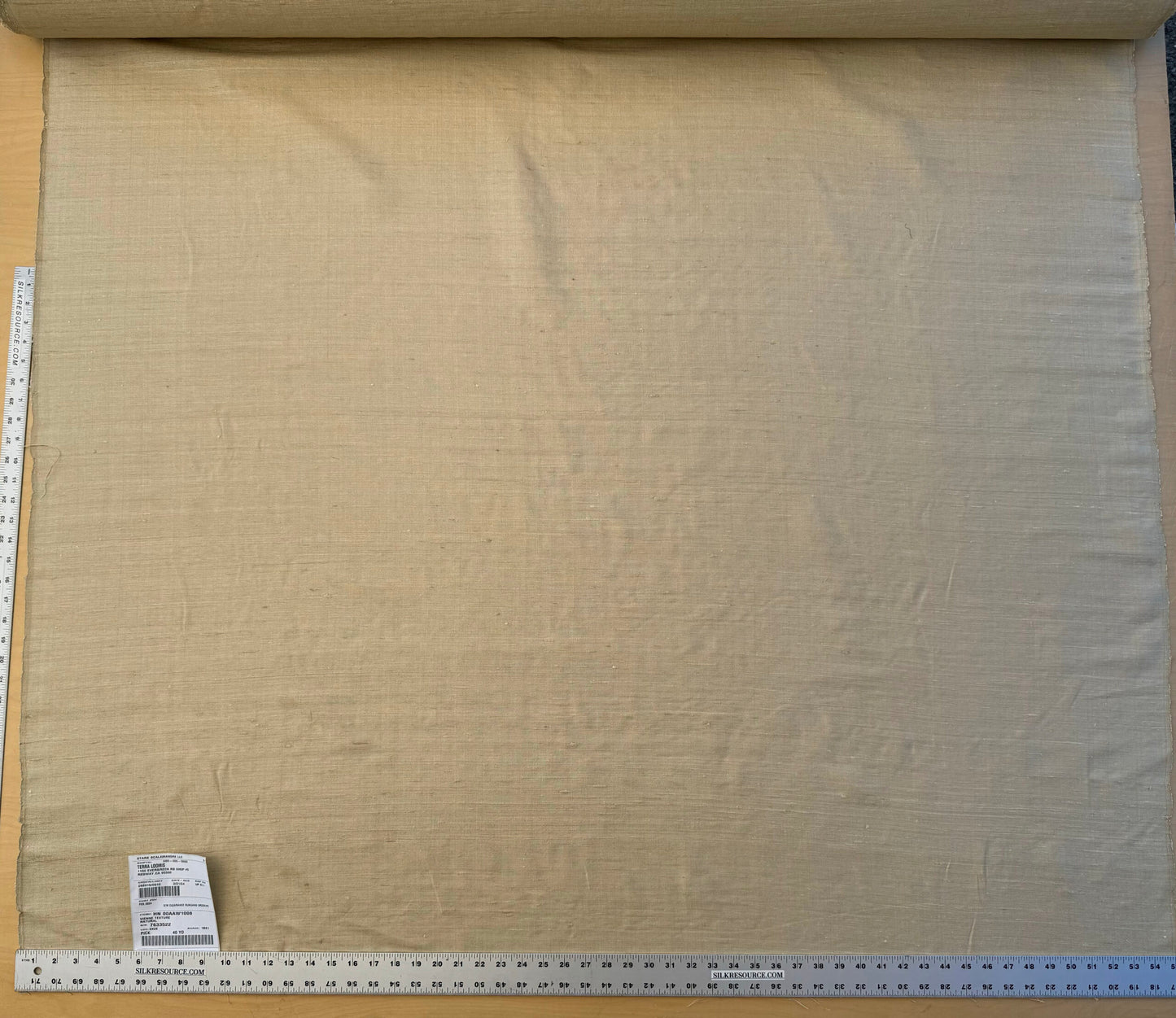 Scalamandre Vienne Texture Natural Beige Silk Solid  Texture MSRP USD 276/y