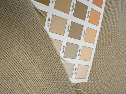 Scalamandre Luxembourg Linen Sand Beige Solid MSRP USD142/y