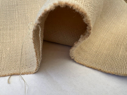 Scalamandre Luxembourg Linen Sand Beige Solid MSRP USD142/y