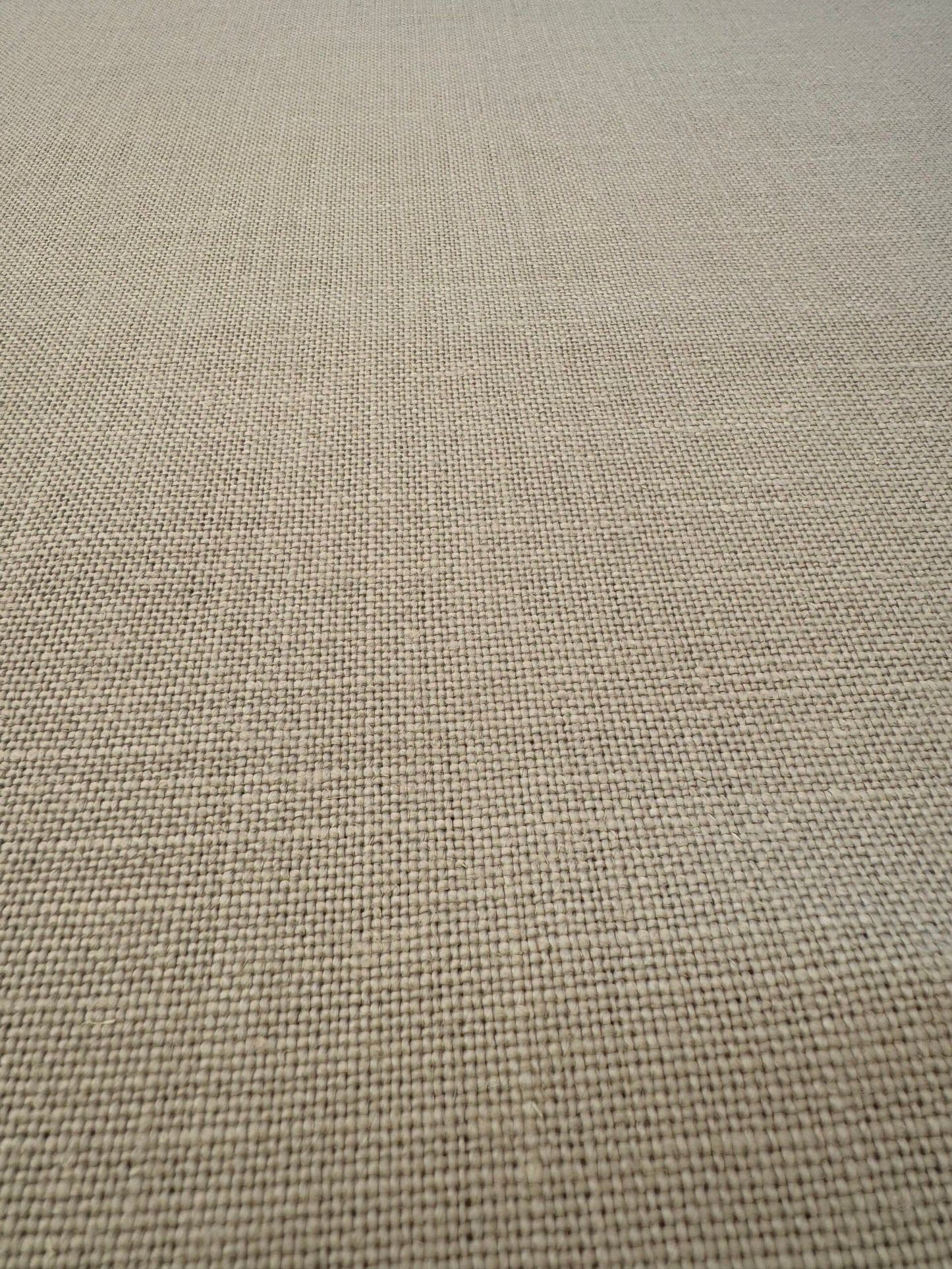 Scalamandre Luxembourg Linen Sand Beige Solid MSRP USD142/y