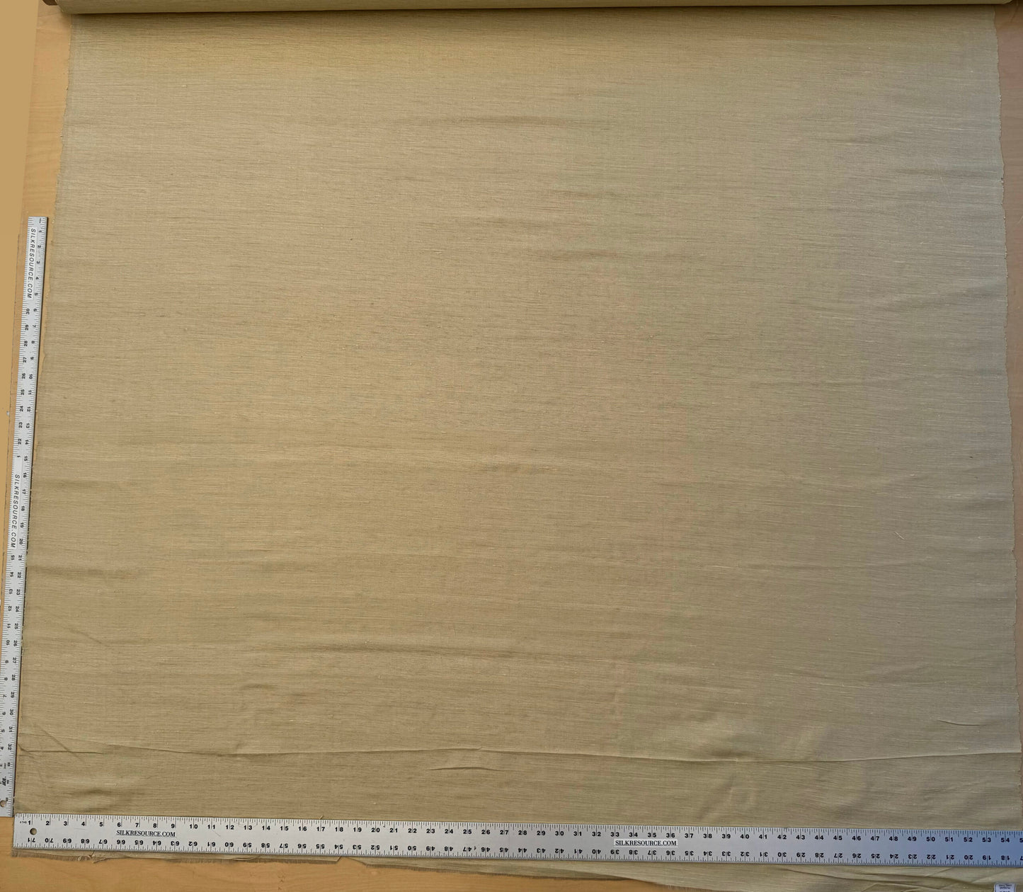 Scalamandre Vienne Texture Wheat Light Beige Silk Solid Texture MSRP USD 276/y