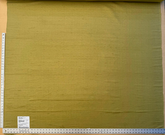 Scalamandre Vienne Texture Olive Green Silk Solid Texture MSRP USD 276/y