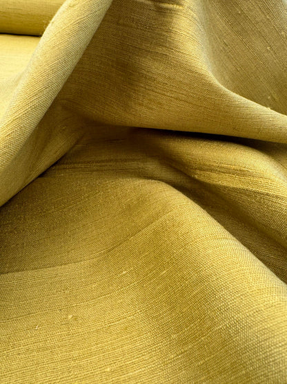 Scalamandre Vienne Texture Olive Green Silk Solid Texture MSRP USD 276/y