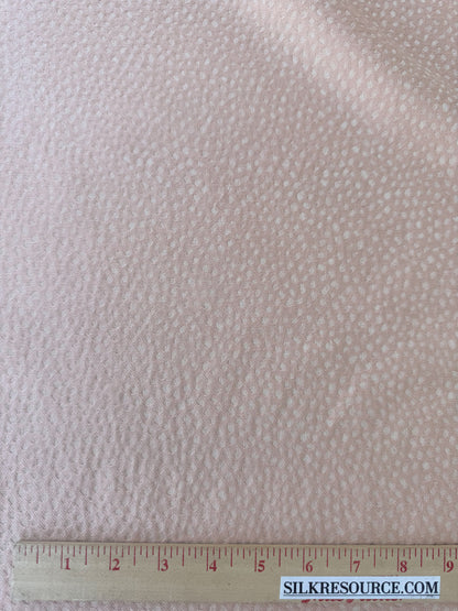 Robert Allen Beacon Hill Speckled Petal Silk Cotton Cashmere Blend in Peach Pink Small Texture