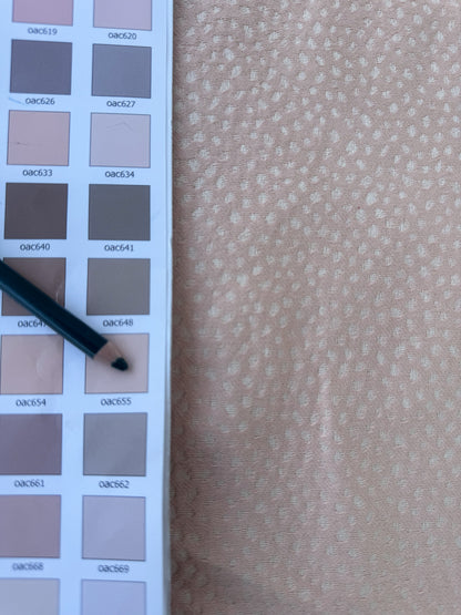 Robert Allen Beacon Hill Speckled Petal Silk Cotton Cashmere Blend in Peach Pink Small Texture