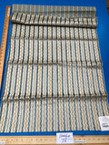 19 Berkbox78 Square Velvet by Old World Weavers Lavina Squiggle Bluejay Blue  Beige Dot Circle Stripe Viscose 1.2y x 24" MSRP USD 300/y