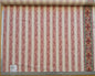 Scalamandre Gritti Stripe Roman Rose Red Beige Stripe Geometric MSRP USD  216/y