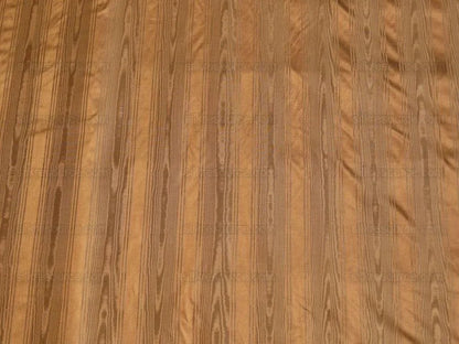 Kravet Couture Manisse Moire Stripe "nutmeg" Silk MSRP USD 157/Y