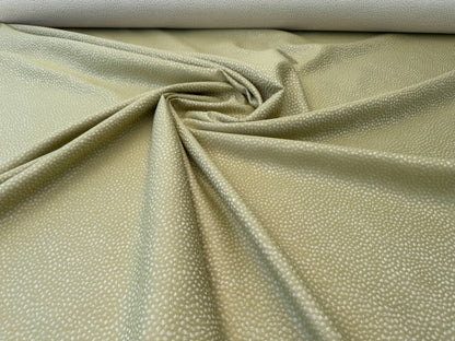 Robert Allen Beacon Hill Speckled Peridot Silk Cotton Cashmere Blend in Pale Green Silver Small Texture