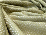 Robert Allen Beacon Hill Speckled Peridot Silk Cotton Cashmere Blend in Pale Green Silver Small Texture