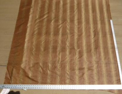 Kravet Couture Manisse Moire Stripe "nutmeg" Silk MSRP USD 157/Y