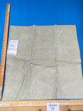 12 Berkbox79 Square Velvet by Old World Weavers Nexus Aqua Cut Velvet MSRP USD360/y