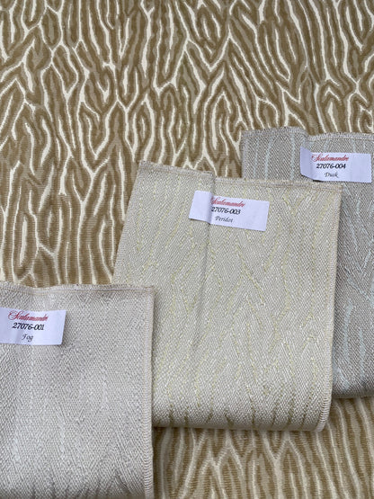 1 Berkbox80 Square Velvet by Scalamandre  Faux Bois Velvet Sand Abstract Beige MSRP USD504/y