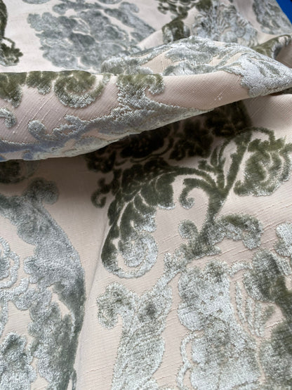 4 Berkbox80 Square Velvet by Grey Watkins Riggato Graziella Jade MSRP USD470/y