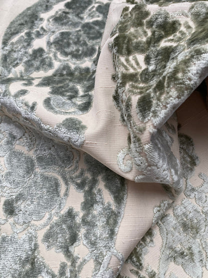 7 Berkbox80 Square Velvet by Grey Watkins Riggato Graziella Jade MSRP USD470/y