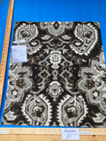 12 Berkbox80 Square Velvet by Scalamandre Oushak Linen Velvet Smoke Linen Abstract Brown Beige MSRP USD638/y Piece 1