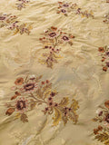 Scalamandre Floral Botanical Embroidery - Brown Beige