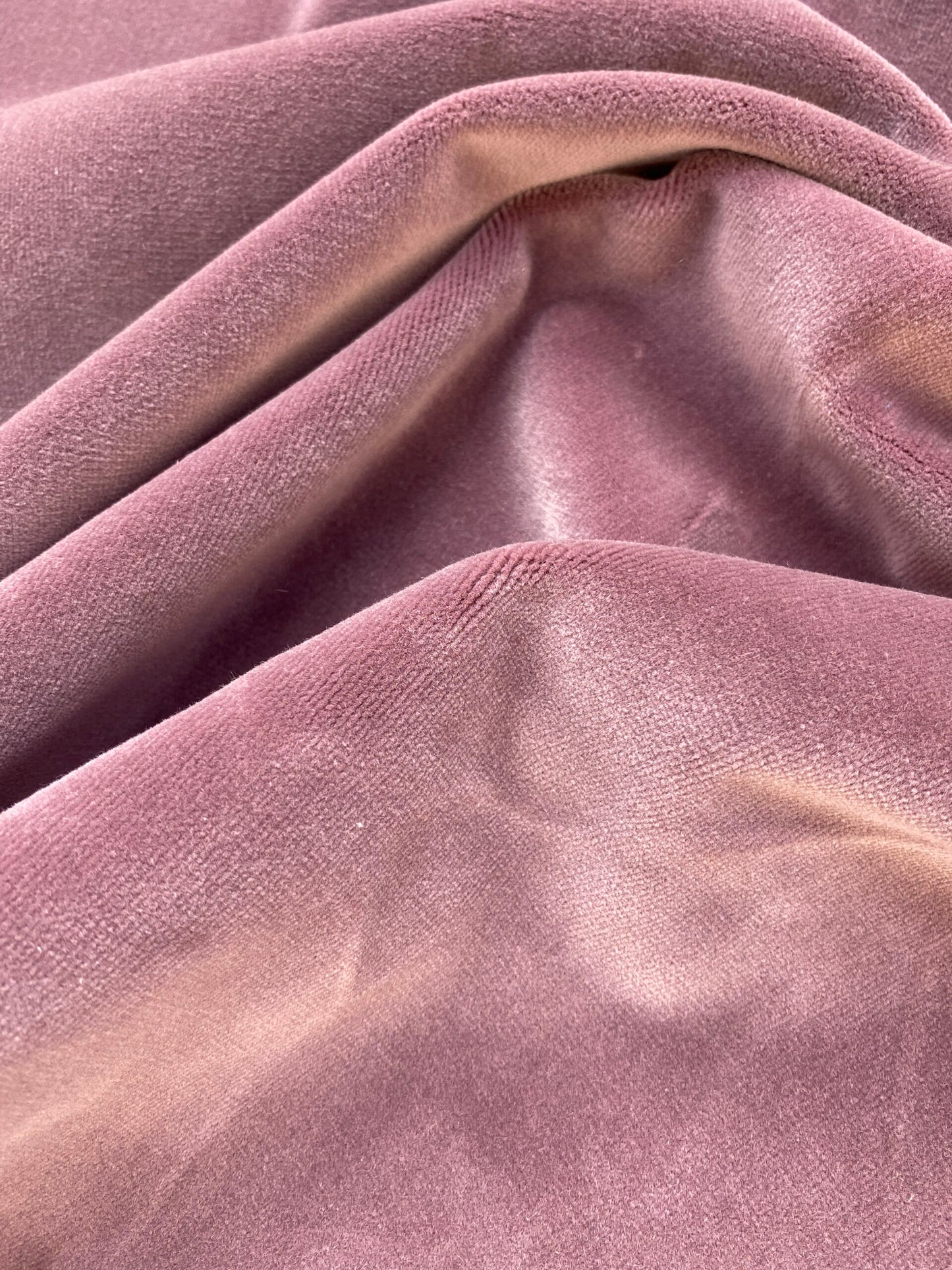 7 Berkbox81 Square Velvet by Christian Fischbacher Visconte II Pansy Purple  Solid 26"L X 26"W  MSRP USD 300+/y